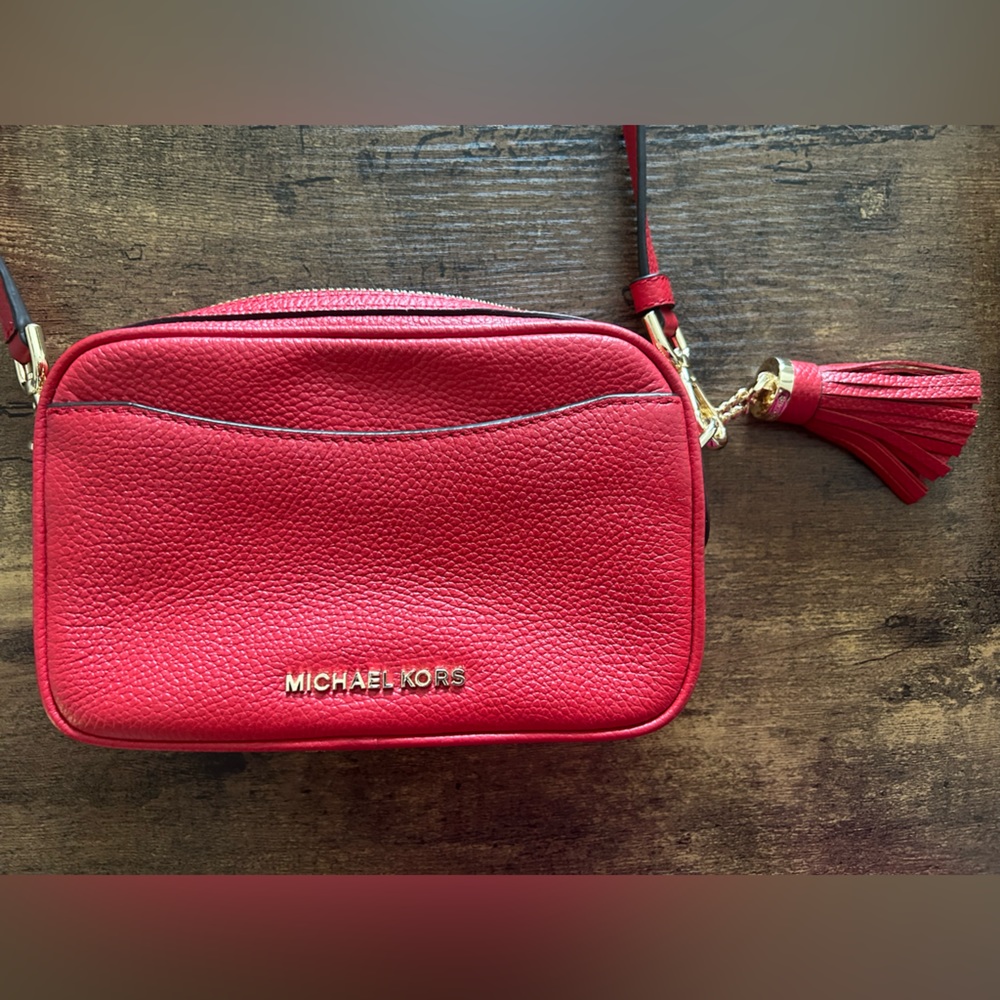 Michael Kors cross body belt purse